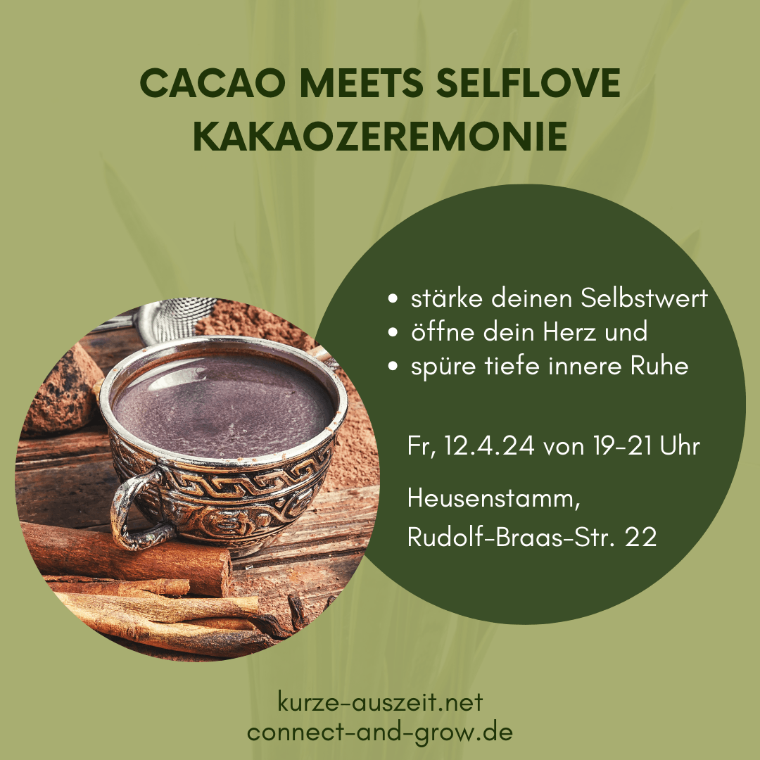 Kakao 12.4. Kakaozeremonie Heusenstamm