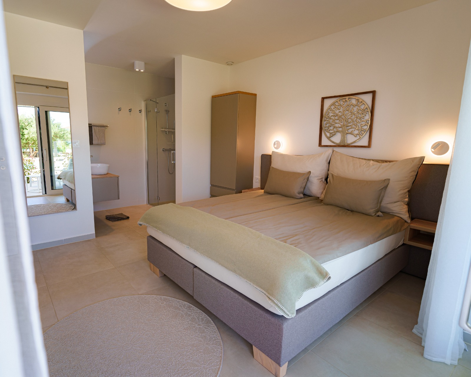 Schlafzimmer Schlafzimmer Doppelbett Boho stil